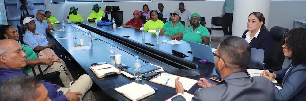 MESA TÉCNICA EVALÚA MEJORAS A TRABAJADORES DEL ASEO